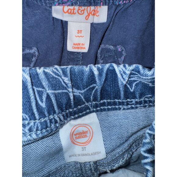 Toddler Boy Shorts Bundle Octopus Sharks, Size 3T - Picture 5 of 7